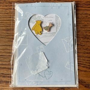 NWOT. Set of Pooh and Piglet pins